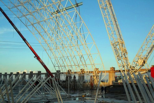 蚌埠大门网架工程